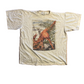 90’s Super Teximp Dinosaur White Tshirt - Large - 23" x 27"