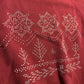 90’s Tultex Winter Scene Red Maroon Crewneck Sweatshirt - XLarge - 25" x 26.5"