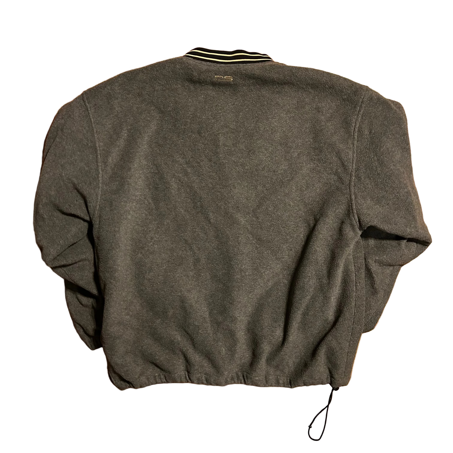 Crable Sportswear Grey Windbreaker Fleece Pullover Coat - XLarge - 24" x 28"