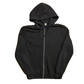 H&M Divided Navy Blue Zip Up Hooded Sweatshirt - Large - 22" x 27"
