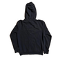 H&M Divided Navy Blue Zip Up Hooded Sweatshirt - Large - 22" x 27"