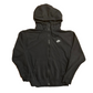 Nike Black Zip Up Hooded Sweatshirt - XLarge - 24" x 27"
