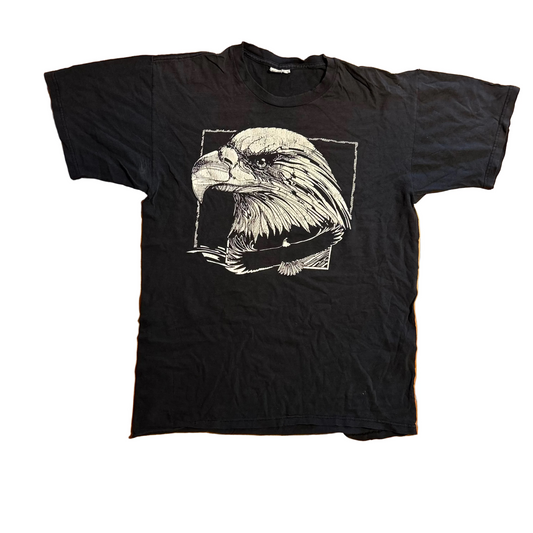 Eagle Black Tshirt - Medium - 21" x 29.5"