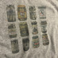 Gildan Pickle Jar Grey Crewneck Sweatshirt - Medium - 20" x 24.5"