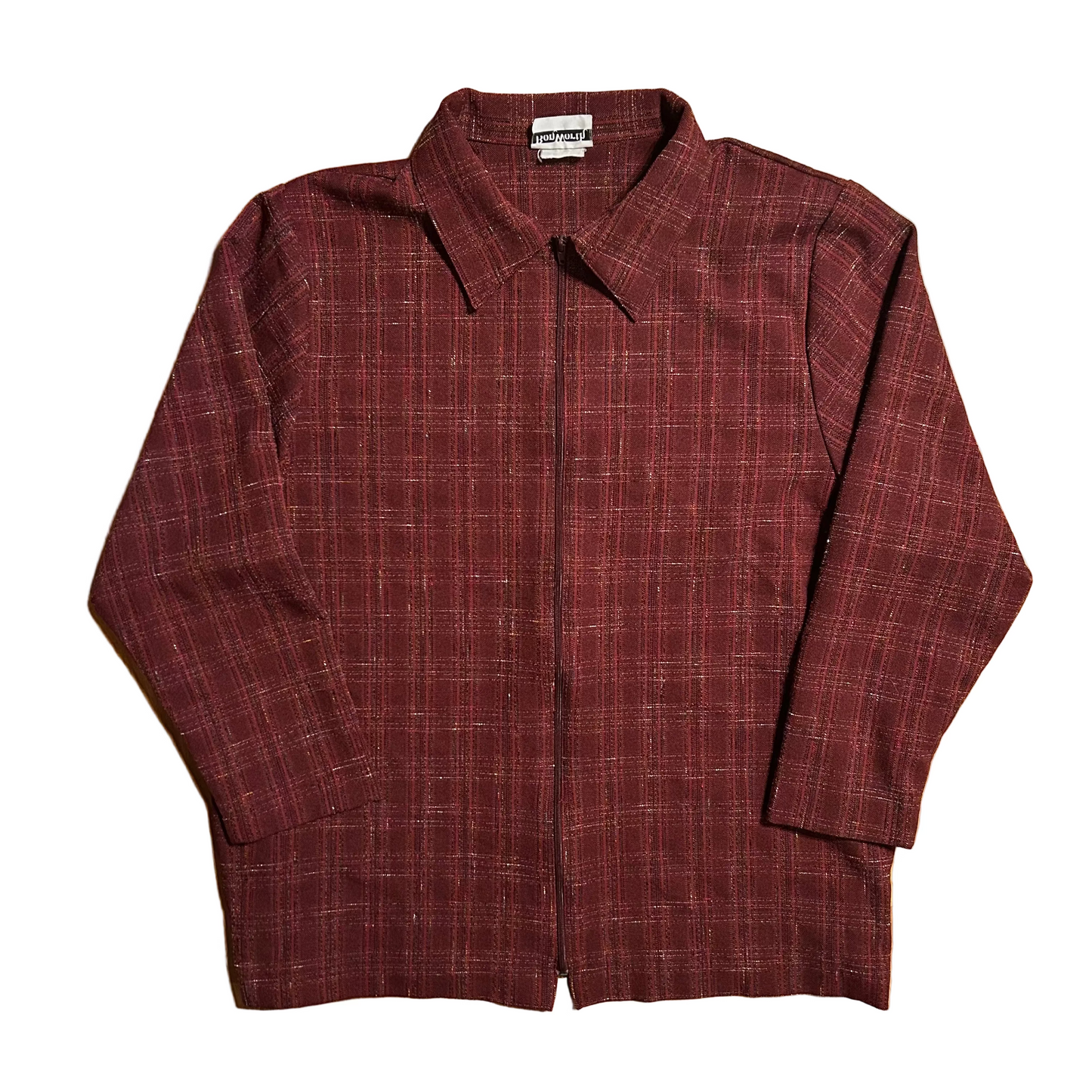Bonworth Red Zip Up Jacket - Large - 23" x 27"