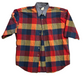 Deep River Trading Company Multicolor Short Sleeve Button Up Shirt - XLarge - 25" x 31"