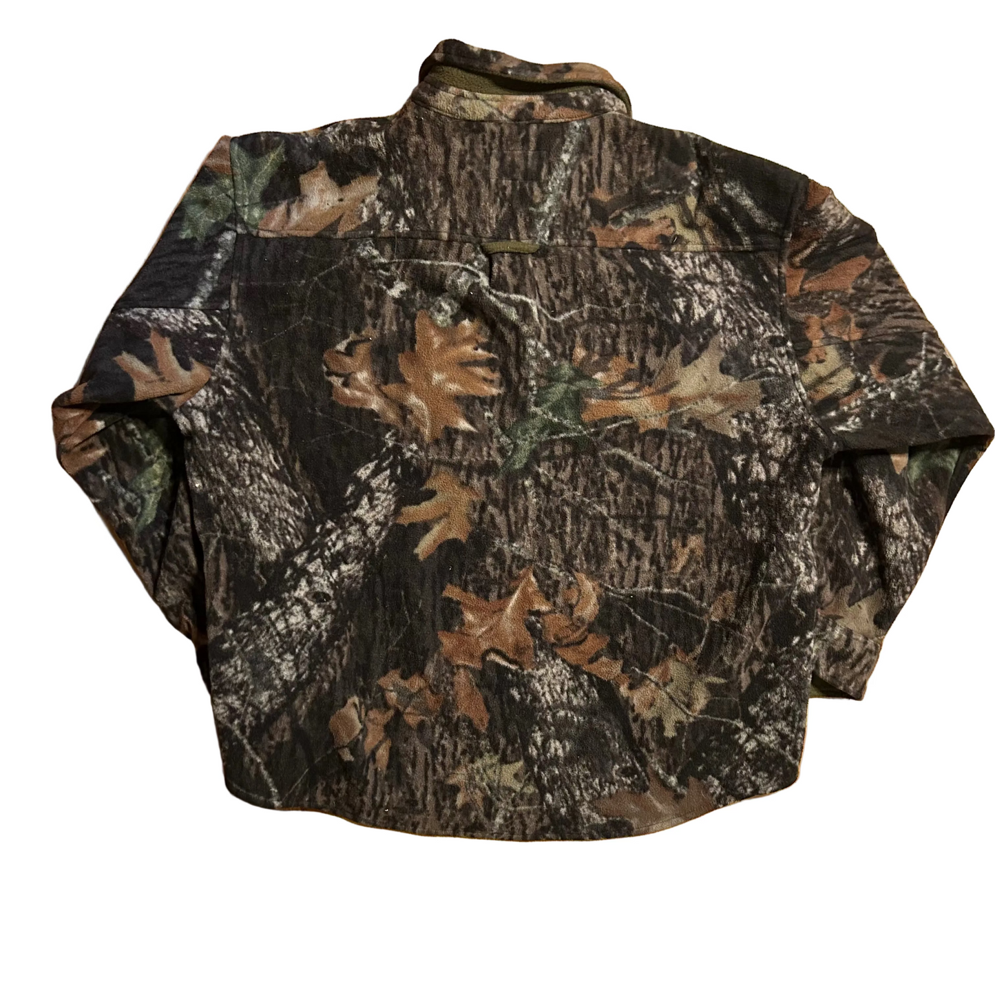 Bear Creek Outfitters Camo Fleece Button Up Shirt - XLarge - 26" x 31"