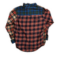 Club Room Multicolor Button Up Flannel Button Up Shirt - Medium - 21.5" x 29"