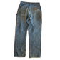 Carhartt Carphartt Blue Denim Dungaree Carpenter Jean Pants - 30" x 32.5"