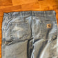 Carhartt Carphartt Blue Denim Dungaree Carpenter Jean Pants - 39" x 26.5"