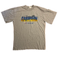 90’s Fun Ships Caribbean Carnival Cruise Grey Tshirt - XLarge - 24" x 32"