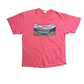 90’s Hanes Beefy LL Bean Pink Landscape Tshirt - Medium - 20" x 27"