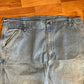 Carhartt Carphartt Blue Denim Dungaree Carpenter Jean Pants - 39" x 26.5"