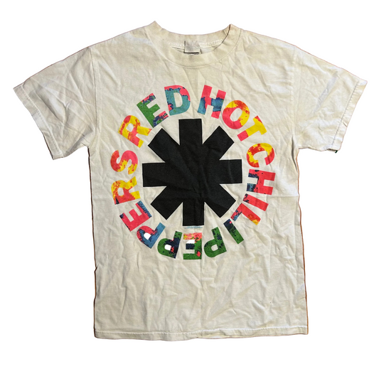 Alstyle Red Hot Chili Peppers White Band Music Tshirt - XSmall - 17" x 25.5"