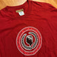 Caesars Palace Indiana Red Maroon Tshirt - Large - 22" x 30"