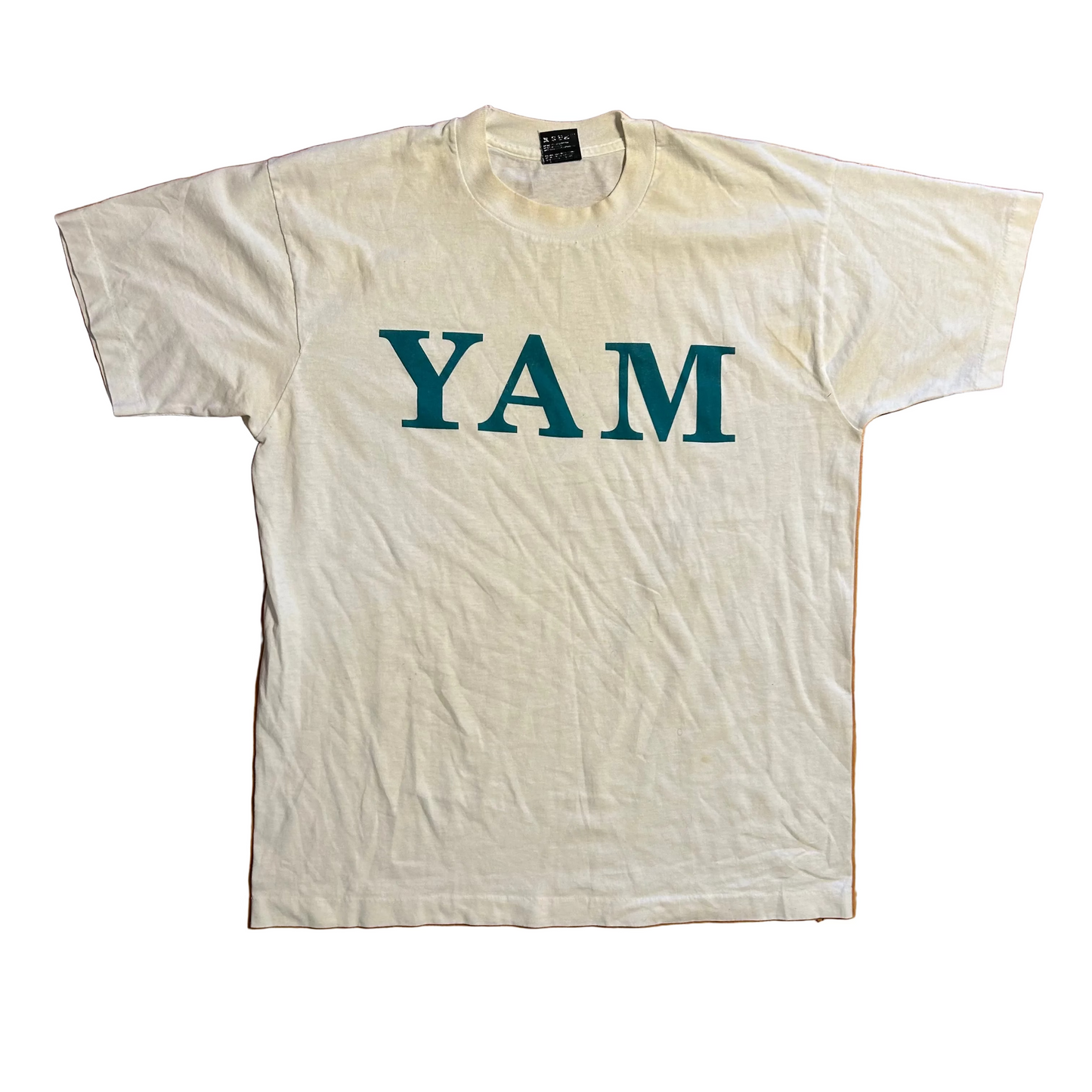 90’s FOTL Best Yam Spam White Tshirt - Medium - 21" x 28"