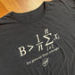 NASA Be Greater Than Average Black Tshirt - XLarge - 24.5" x 29.5"