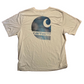 Carhartt Carphartt Relaxed Fit Tan Logo Tshirt - XLarge - 26" x 32"