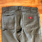 Dickies Green Carpenter Pants - 36" x 31.5"