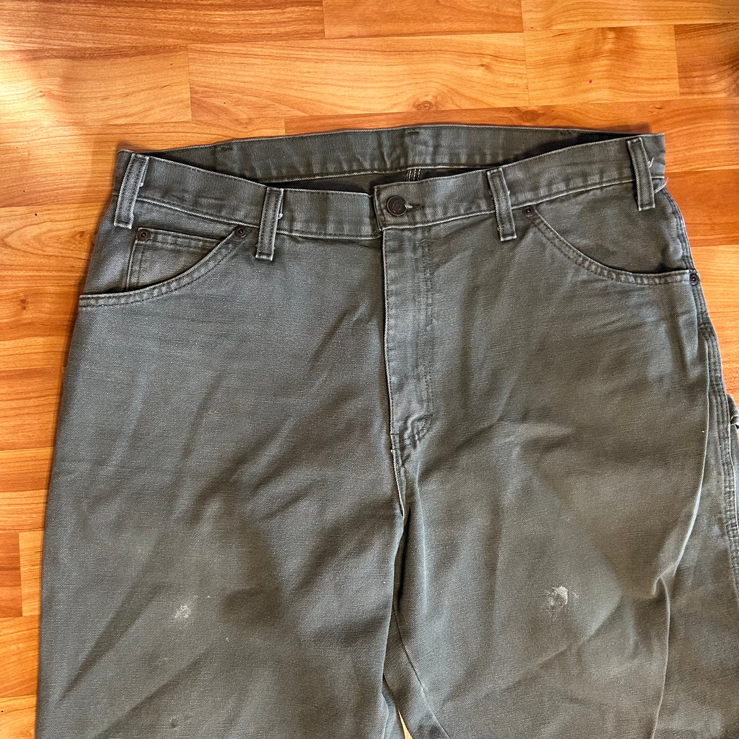 Dickies Green Carpenter Pants - 36" x 31.5"