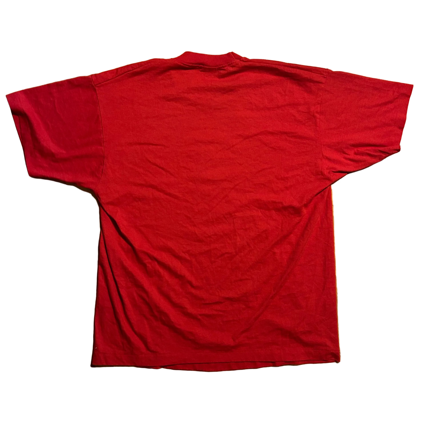 90’s FOTL Best Calvin Hobbes AS Johnson Students Journey Towards Excellence Red Tshirt - Large - 22" x 28"