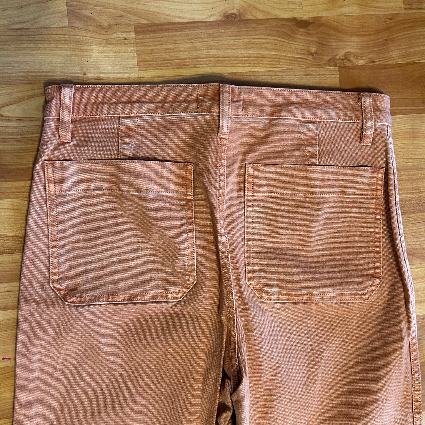 Madewell Peach Denim Jean Pants - 32" x 24.5"