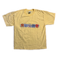 Gildan Ultra Cotton Yellow Aloha Hawaii Flip Flop Tshirt - Large - 22.5" x 29"