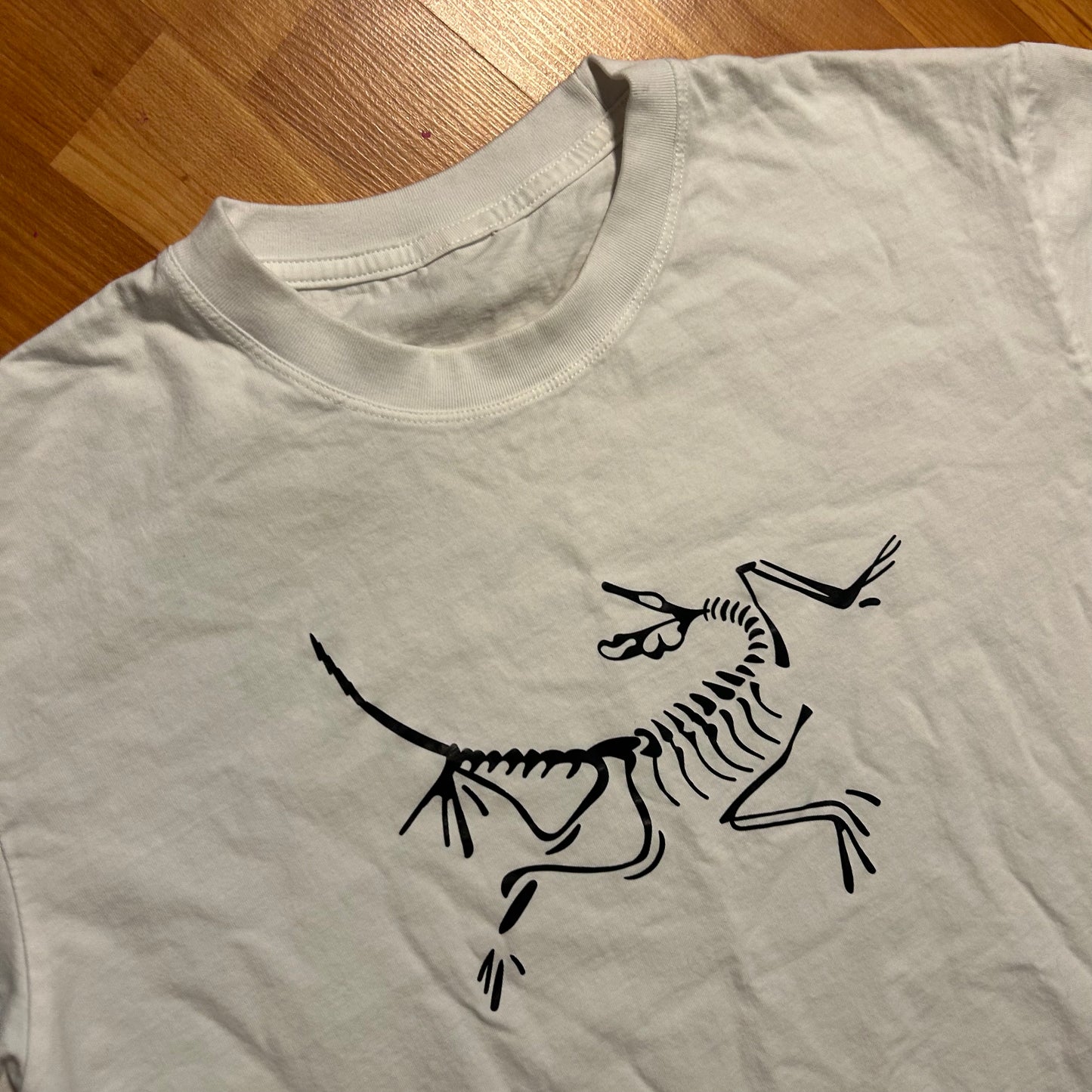 Arcteryx Logo White Tshirt - Medium - 21.5" x 26"