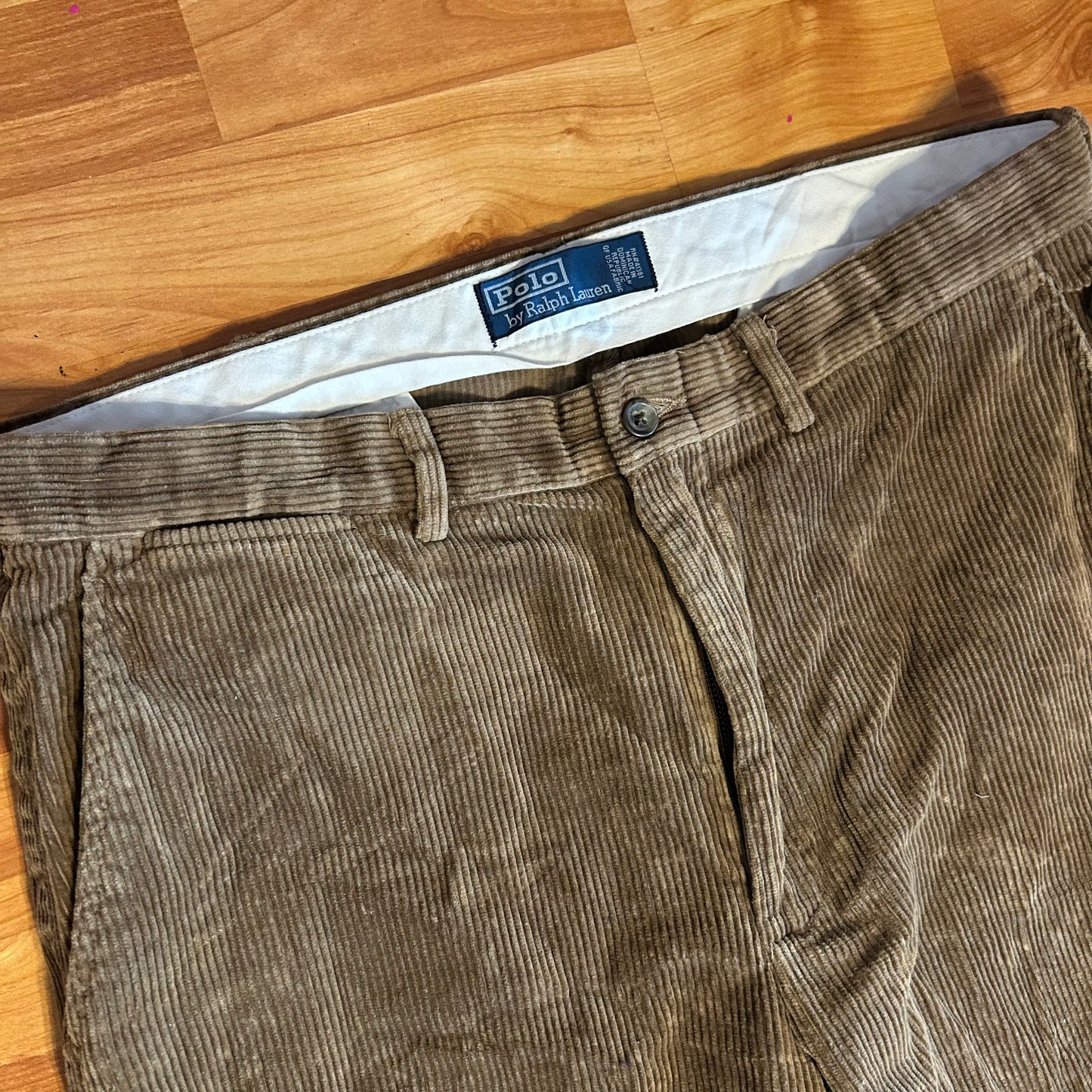 Polo Ralph Lauren Brown Corduroy Pants - 34" x 30"