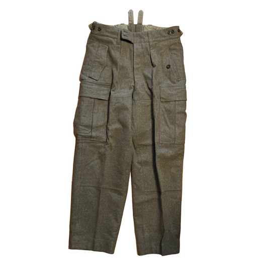 70's German Military Heavy Duty Cargo Pants - 32" x 29.5"