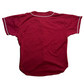 90’s Russell Athletics Stanford University Maroon Red Baseball Jersey Shirt - XLarge - 27" x 33"