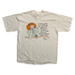 80/90’s Shoebox Greetings Weigh What My License Says White Tshirt. Medium - 20" x 26"
