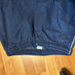 00's Nike Navy Sweat Wind Pants - Stretchy and Drawstrings - 30" x 31"