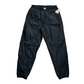 90's Nike NWT Brand New Black Sweat Wind Pants - Stretchy and Drawstrings - 30" x 32"