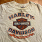 Harley Davidson Corpus Christi White Tshirt - Large - 23" x 27.5"