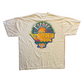90’s Salem Sportswear Fresh Wrap Escape to the Fresh Side White Distressed Tshirt - Large - 22.5" x 28"