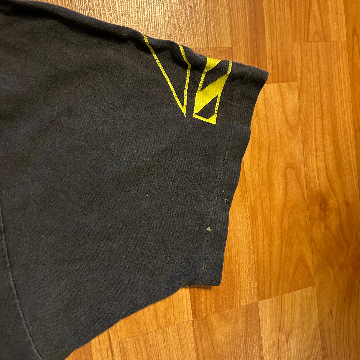 90's Mountain Mania Adrenaline Expert Black Tshirt - Large - 22" x 30"