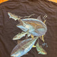 Guy Harvey Fishing Black Pocket Tshirt - Medium - 21" x 27"