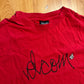 Volcom Tag Red Graphic Tshirt - XLarge - 24" x 29.5"