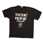 Delta Pro Weight You Don’t Know Me Federal Witness Protection Program Black Washington DC USA Tshirt - Medium - 20.5" x 26"