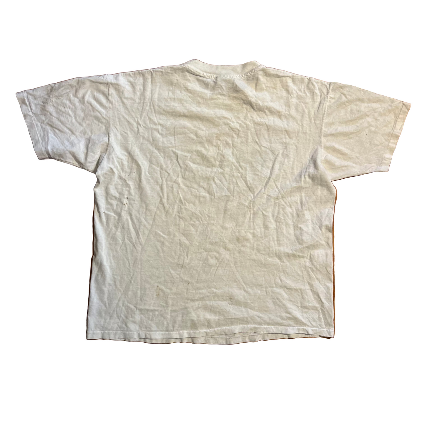 90's YMCA Engineering Corps White Tshirt - Large - 23.5" x 26.5"