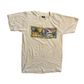 90's FOTL $50 Bill Tie Dye Psychedelic White Tshirt - XSmall - 17" x 25"