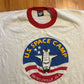 80’s Screen Stars Best US Space Camp Alabama Red Ringer Tshirt - Medium - 21.5" x 29"