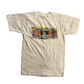90's FOTL $50 Bill Tie Dye Psychedelic White Tshirt - XSmall - 17" x 25"