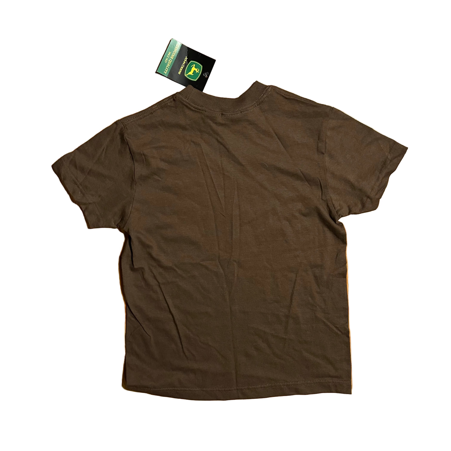 NWT Brand New John Deere Same Dirt Different Day Brown Tshirt - XSmall - 17" x 23"