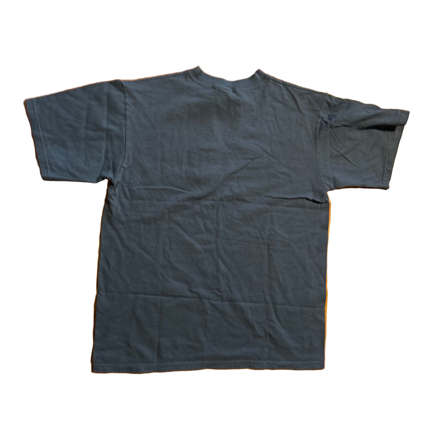 Rocky Mountains Denver Embroidered Nature Scene Blue Tshirt - Medium - 20" x 25.5"