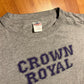 Unique Classics Crown Royal Grey Tshirt - XLarge - 24" x 27"
