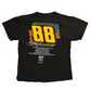 Dale Jr NASCAR Hall of Fame Black Tshirt - Medium - 21" x 28"