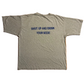 Old Navy Wrigley Field RF Bleachers Shut Up and Drink Your Beer Grey Tshirt - XLarge - 25" x 29"