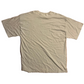 NWT Brand New Awesome Dad World’s Greatest Cream Tan Tshirt - XLarge - 24" x 32"